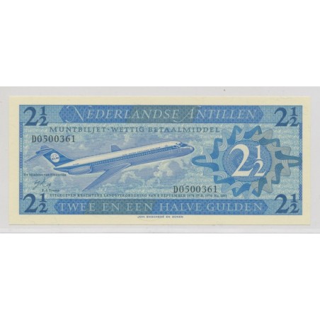 Antilles hollandaises - 2 1/2 Gulden - 1970