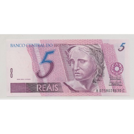 Brésil - 5 Reals - 1994