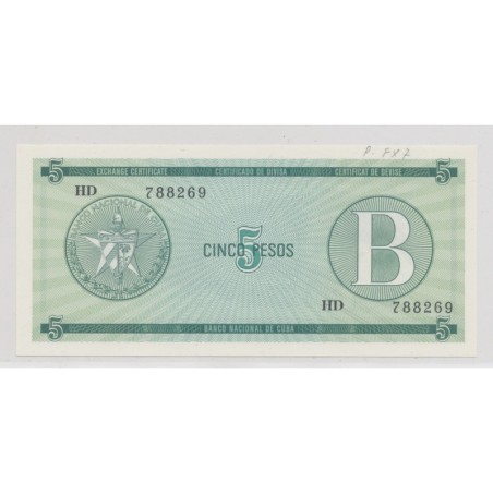 Cuba - 5 Pesos - B