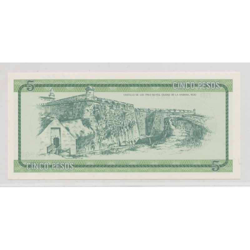 Cuba - 5 Pesos - B