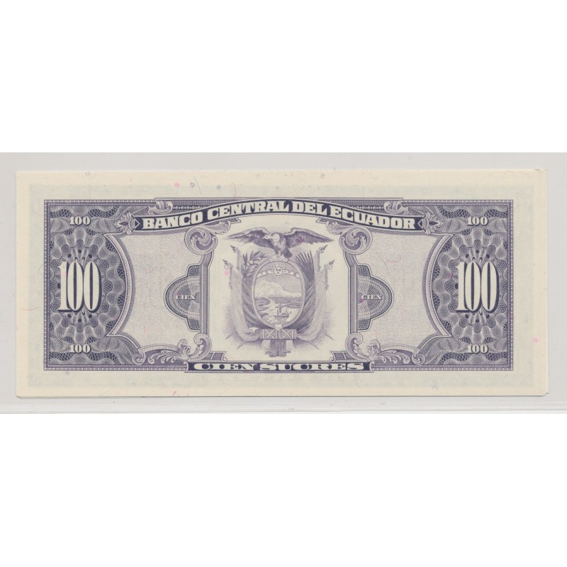 Equateur - 100 sucres - 1992