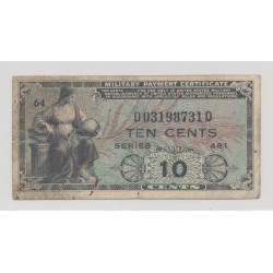 Etats-Unis - 10 cents - ND 1951