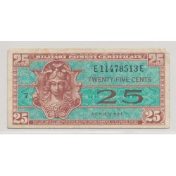 Etats-Unis - 25 cents - ND 1954