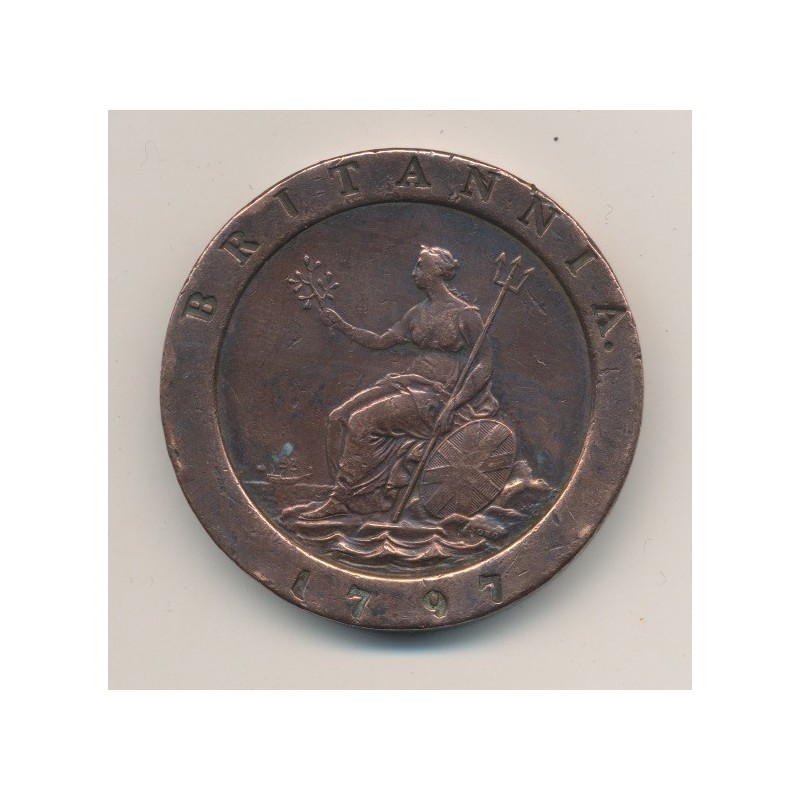 Angleterre - George III - 2 Pence - 1797
