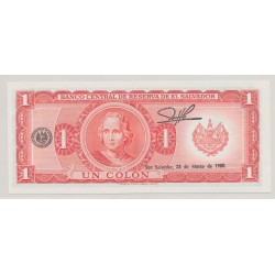 El salvador - 1 Colon - 1977 2