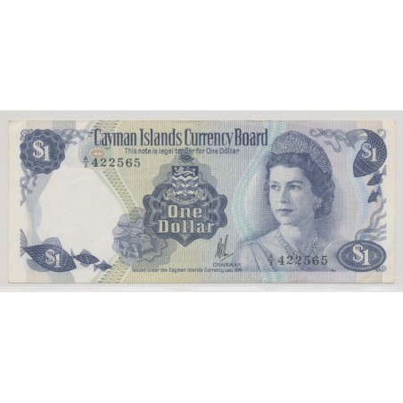 Iles caimans - 1 Dollar - 1974