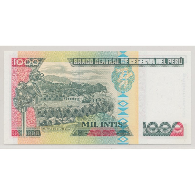 Pérou - 1000 Intis - 1988