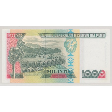 Pérou - 1000 Intis - 1988