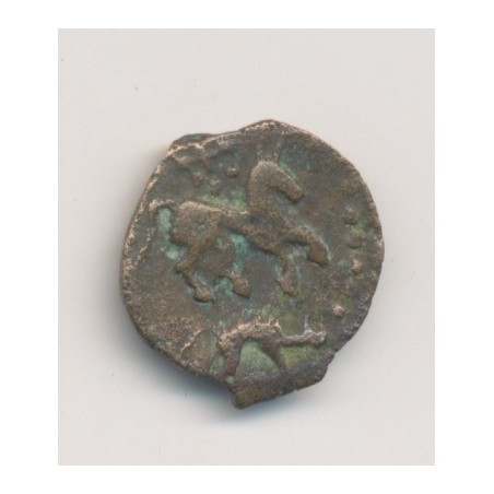 Petit bronze au cheval et au sanglier - Carnutes - Beauce