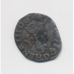 Henri III - Liard au St esprit - 1586 D Lyon