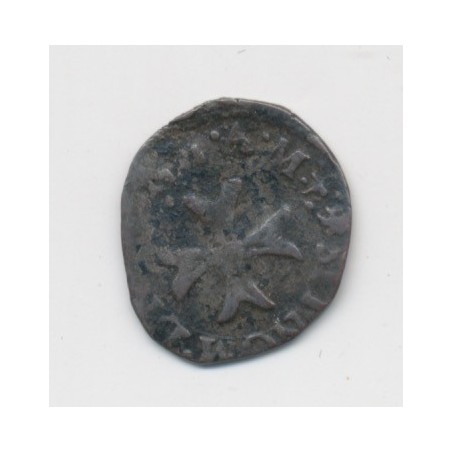 Henri III - Liard au St esprit - 1586 D Lyon