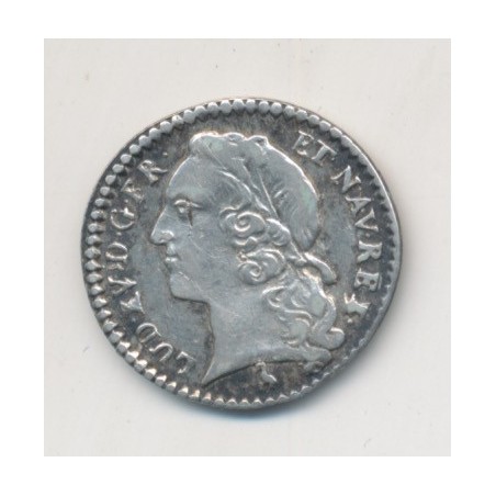 Louis XV - 1/20 écu au bandeau - 1759 A Paris