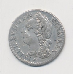 Louis XV - 1/10 écu à la vieille tête - 1771 A Paris