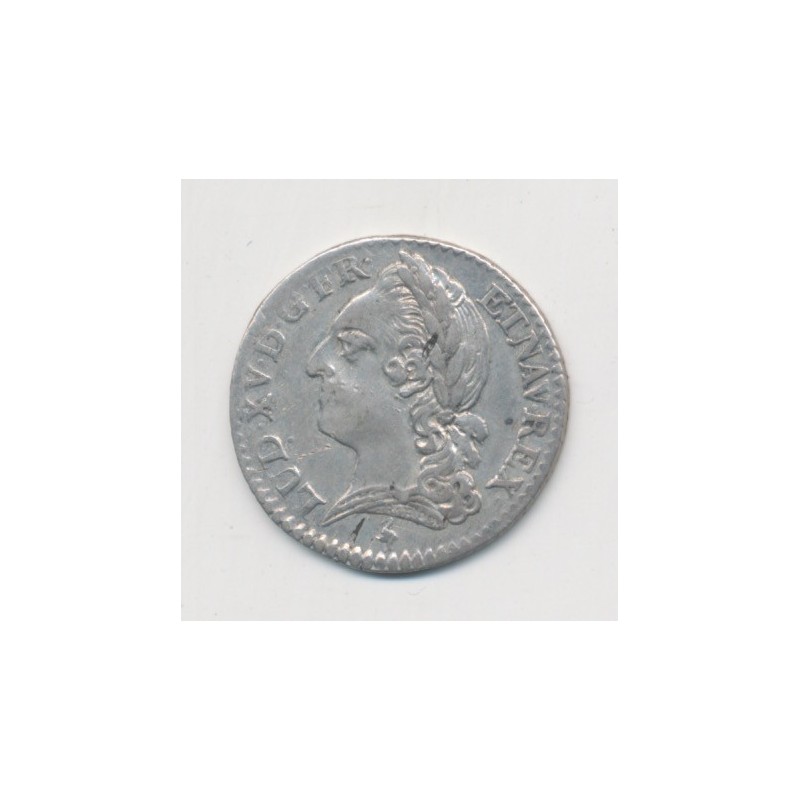 Louis XV - 1/10 écu à la vieille tête - 1771 A Paris