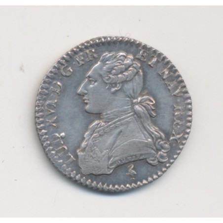 Louis XVI - 1/10 écu aux lauriers - 1777 A Paris