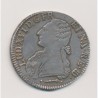 Louis XVI - Écu aux lauriers du béarn - 1780 Pau
