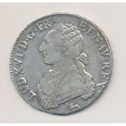 Louis XVI - Écu aux lauriers - 1785 R Orléans