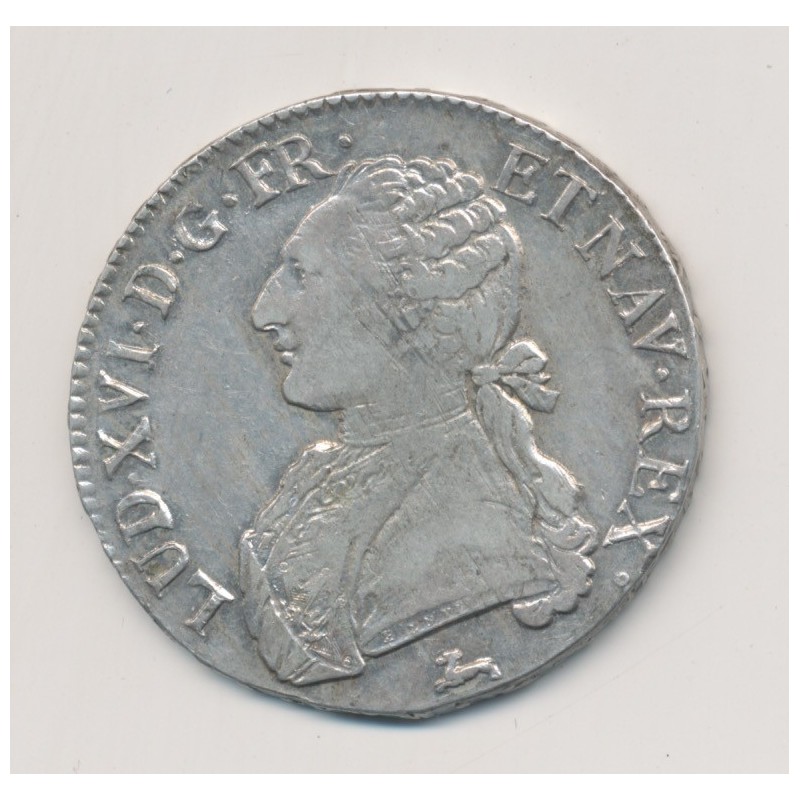 Louis XVI - Écu aux lauriers - 1785 R Orléans