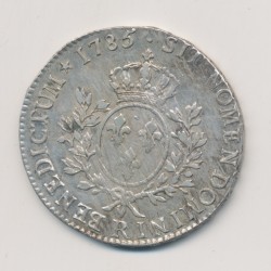 Louis XVI - Écu aux lauriers - 1785 R Orléans 2
