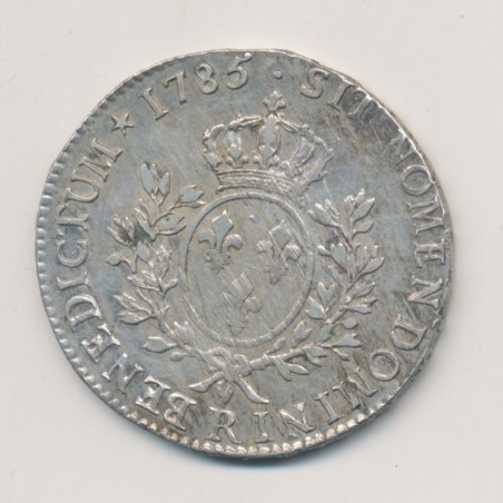 Louis XVI - Écu aux lauriers - 1785 R Orléans