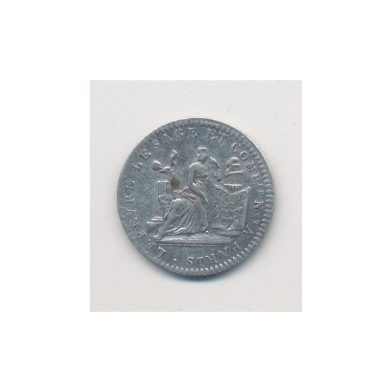 Monnaie de confiance - 10 Sols 1792 - AN 4 - de Lefèvre et Lesage