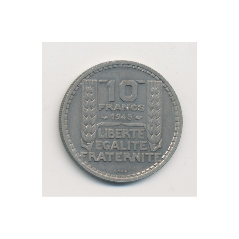10 Francs Turin - 1945 Essai - cupronickel