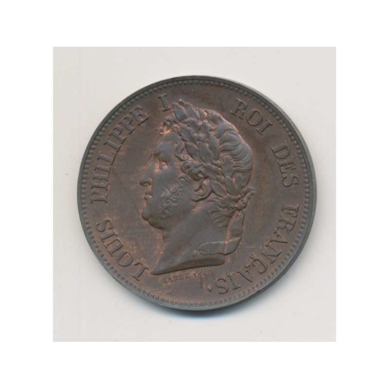 1 Décime - Louis Philippe I - 1840 Essai - bronze