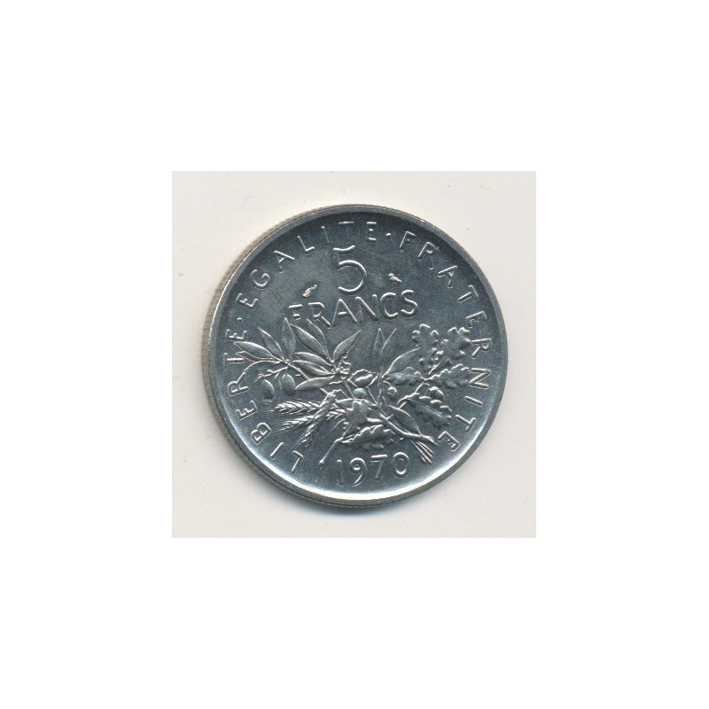 5 Francs Semeuse 1970 essai