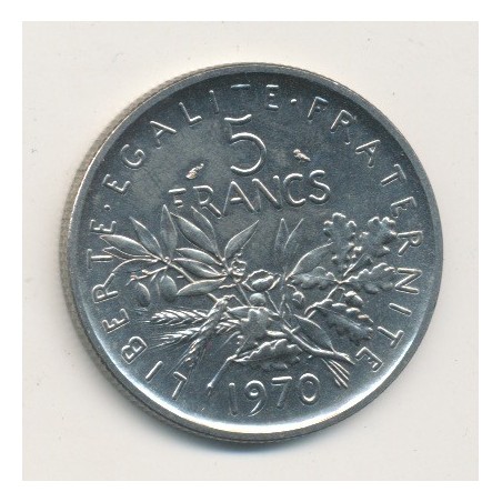 5 Francs Semeuse 1970 essai