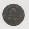 Champagne - Château-regnault - liard - 1613 - bourbon de conti