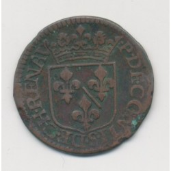 Champagne - Château-regnault - liard - 1613 - bourbon de conti 2