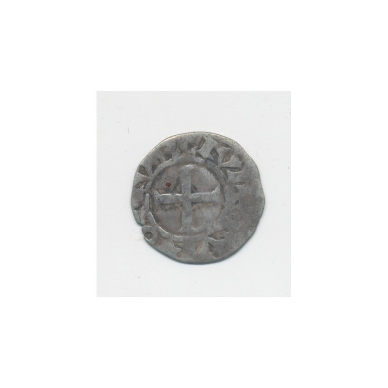 Touraine - Denier d'argent - abbaye st martin - Tours