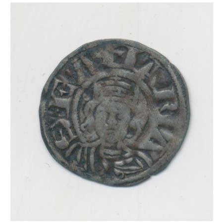 Auvergne - Évéché de Clermont - denier billon