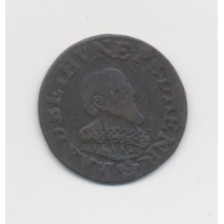 Berri - Double tournois - 1641 H - Maximilien III