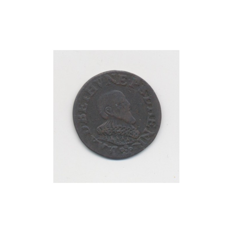 Berri - Double tournois - 1641 H - Maximilien III