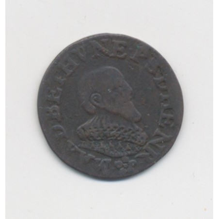 Berri - Double tournois - 1641 H - Maximilien III