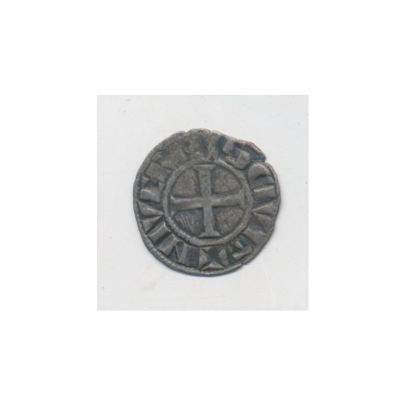 Comté de Nevers - denier argent - Mahaut II