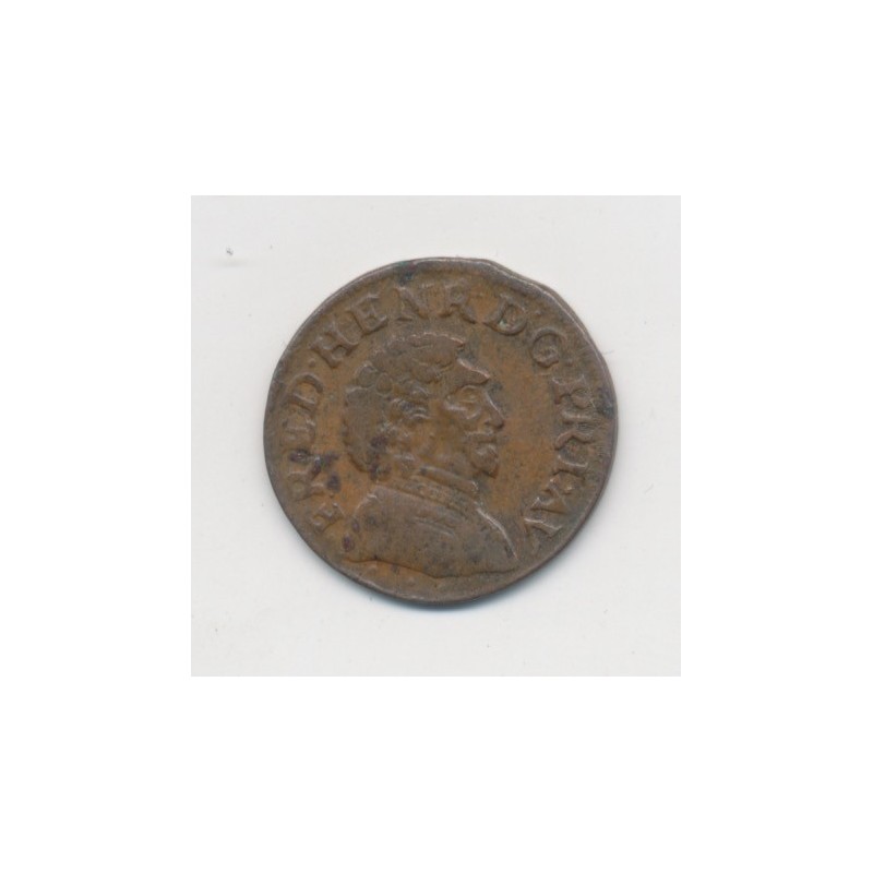 Principauté d'Orange - Double tournois - 1640 - Frédéric henri de nassau