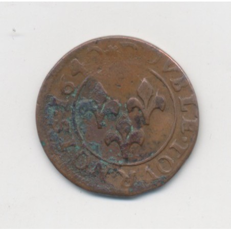 Principauté d'Orange - Double tournois - 1640 - Frédéric henri de nassau