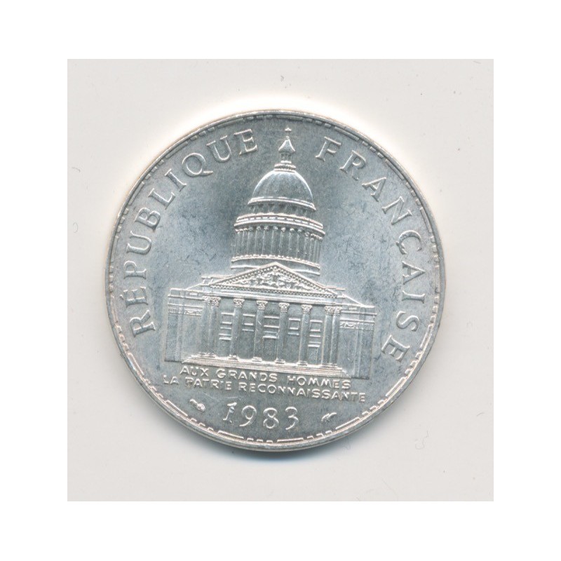 100 Francs Panthéon - 1983 - argent