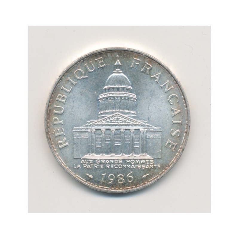 100 Francs Panthéon - 1986 - argent