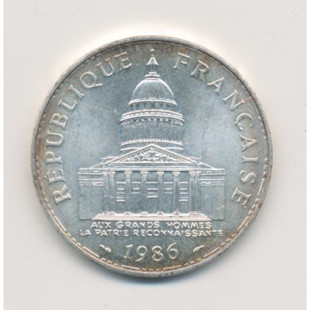 100 Francs Panthéon - 1986 - argent