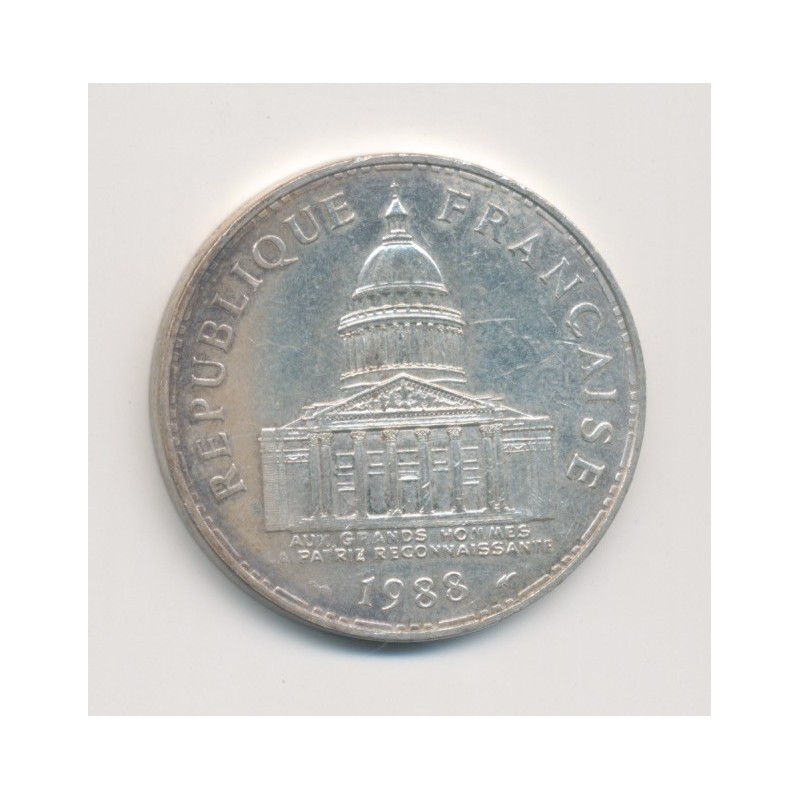100 Francs Panthéon - 1988 - argent