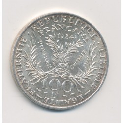 100 Francs Marie Curie - 1984 - argent 2