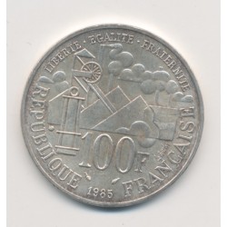 100 Francs Emile Zola - 1985 - argent 2