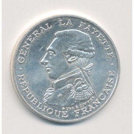 100 Francs La Fayette - 1987 - argent