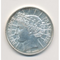 100 Francs Fraternité - 1988 - argent