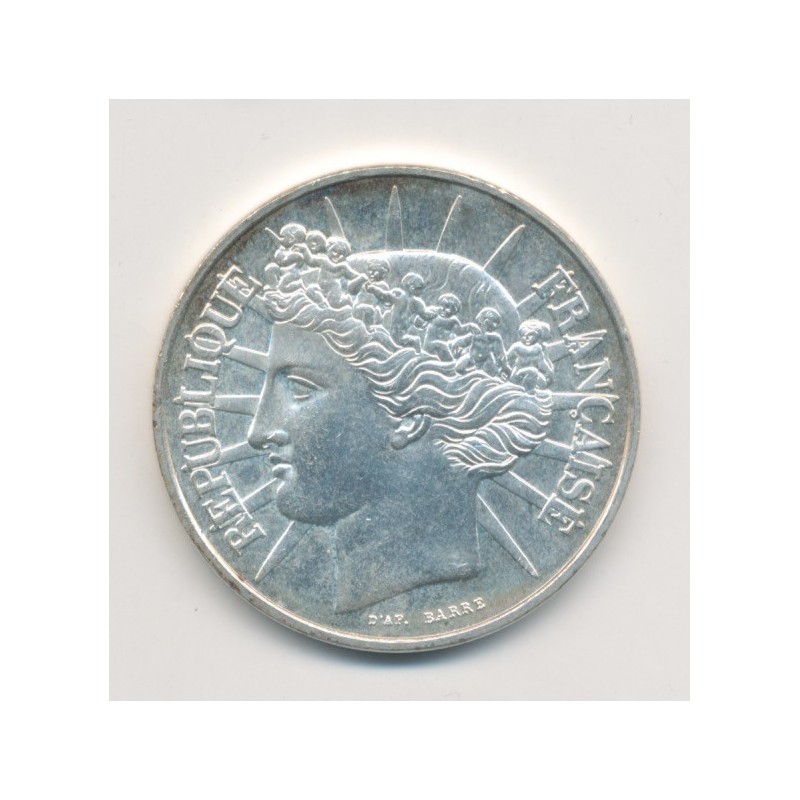 100 Francs Fraternité - 1988 - argent