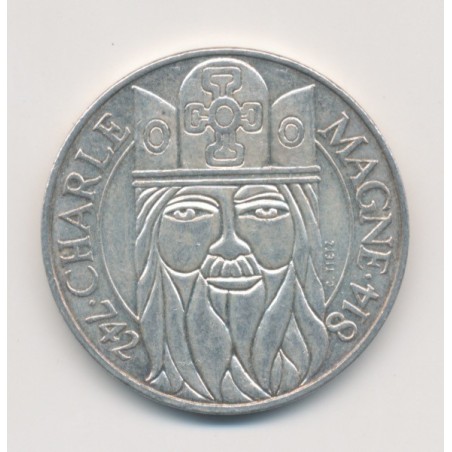 100 Francs Charlemagne - 1990 - argent