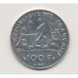 100 Francs Descartes - 1991 - argent 2